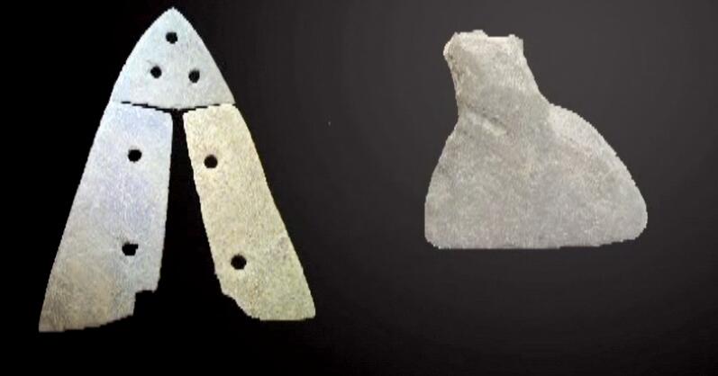 良渚文化时期石质犁具.jpg