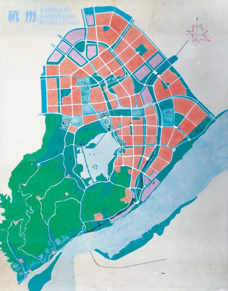 杭州市城市总体规划示意图二（1956年）.jpg