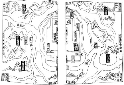 淳熙《严州图经》“府境总图”.jpg